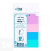 Marcapáginas Ingeniox Pp Transp/Neon 4 Posiciones