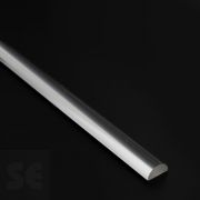 Media caña Metacrilato transparente