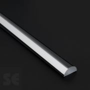 Media caña Metacrilato transparente