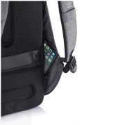 Mochila Antirrobo Bobby Hero Mediana Gris