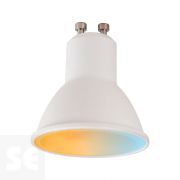 Muvit iO bombilla inteligente GU10/5.5W/400lm RGB+Blancos D50*H56 + portalámparas