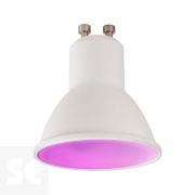 Muvit iO bombilla inteligente GU10/5.5W/400lm RGB+Blancos D50*H56 + portalámparas