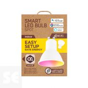 Muvit iO bombilla inteligente GU10/5.5W/400lm RGB+Blancos D50*H56 + portalámparas