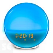 Muvit iO Lámpara RGB Luz Ambiente y Despertador con Radio FM