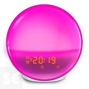 Muvit iO Lámpara RGB Luz Ambiente y Despertador con Radio FM