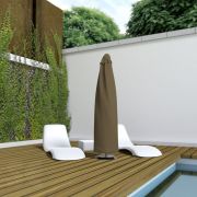 Funda parasol visón 60x200 cm Covertop