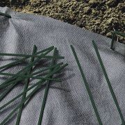 Grapas Metálicas Suelo Nortene Fixsol 17x3,5 cm Verde (10 uds.)