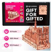 Mr. Playwood Catedral de Notre Dame (Eco - light) 204 piezas
