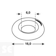 Juego Ovalillos Inox A4 6 X 16 mm