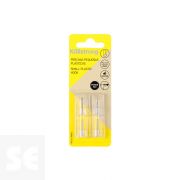 Percha Visillos Adhesiva Inoxidable Transparente 4 Und