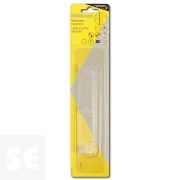 Colgador Multiusos 3 Ganchos Ventosa Transp. Reutiliz. 1 Und