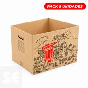 Pack 5 Cajas Mudanzas Servei Estació 480x320x335mm