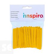 Palos de Polo Madera Amarillo 73x7x2mm. 150u. 99575