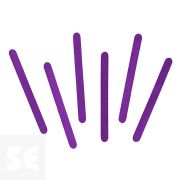 Palos de Polo Madera Lila 73x7x2mm. 150u. 99577