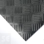 Pavimento de goma damero colores 3mm. (a metros)