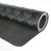 Pavimento de goma damero colores 3mm. (a metros)