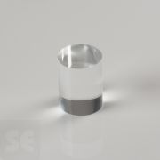 Cilindro macizo de Metacrilato transparente