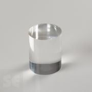 Cilindro macizo de Metacrilato transparente