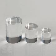 Cilindro macizo de Metacrilato transparente