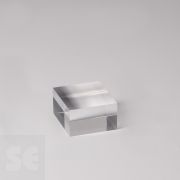 Peana maciza de Metacrilato transparente