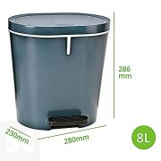 Pedalbin Oval 8 l