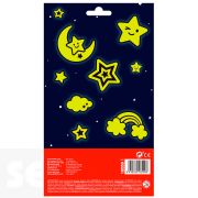 Pegatinas Estrella&Luna Luminiscente 1h 18559