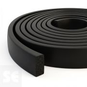 Perfil Esponjoso Rectangular de Caucho EPDM