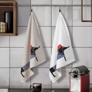 Paño Cocina Perros y Gatos 50x50 cm