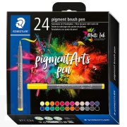Estuche de Cartón Colores Surtidos 24 Rotuladores Pigment Brush