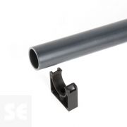 Pinza sujeción para tubo PVC