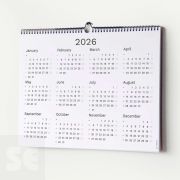 Calendario de Pared 2026 Dina3