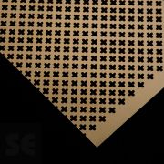 Plancha de Aluminio trébol cubreradiador