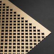 Plancha de Aluminio trébol cubreradiador