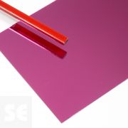Plancha de Poliestireno espejo colores