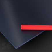 Plancha de PVC rígido transparente