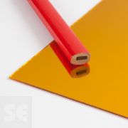 Plancha Poliestireno espejo oro (1 mm)