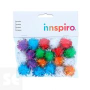 Pompones Brillantes Mix 25mm. 20u. 99460