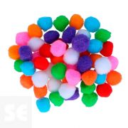 Pompones Polipropileno Mix . 25mm. 50u 99410