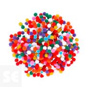 Pompones Polipropileno Mix 5mm. 500u. 99430