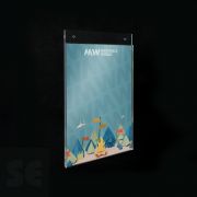 Portafolios de Metacrilato transparente vertical