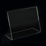 Portafotos de Metacrilato transparente horizontal