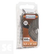 Puntas Latonado 0,9x25mm. (300u.)