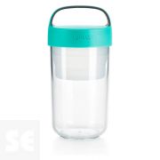 Recipiente para Snacks Jar To Go Verde 600ml