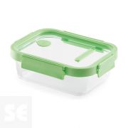 Recipiente Hermético 100% Vidrio Rectangular 1050ml