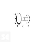 Remaches Hueco Niquelado 7/7 Stahl Vni (30 uds.)