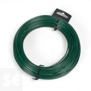 Rollo de alambre plastificado