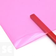 Lámina de PVC transparente colores