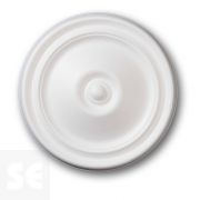 Rosetón decorativo techo / pared Blanco 300 mm