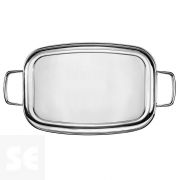 Rustidera Tapa Cristal Inox18/10 35x24x10 cm