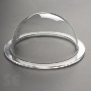 Semiesfera de Metacrilato transparente con borde